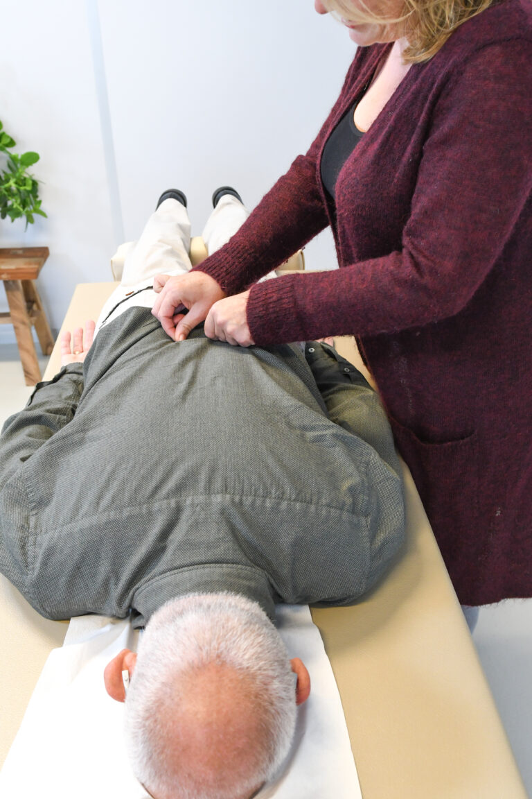 incontinentie door vastzittende spanning